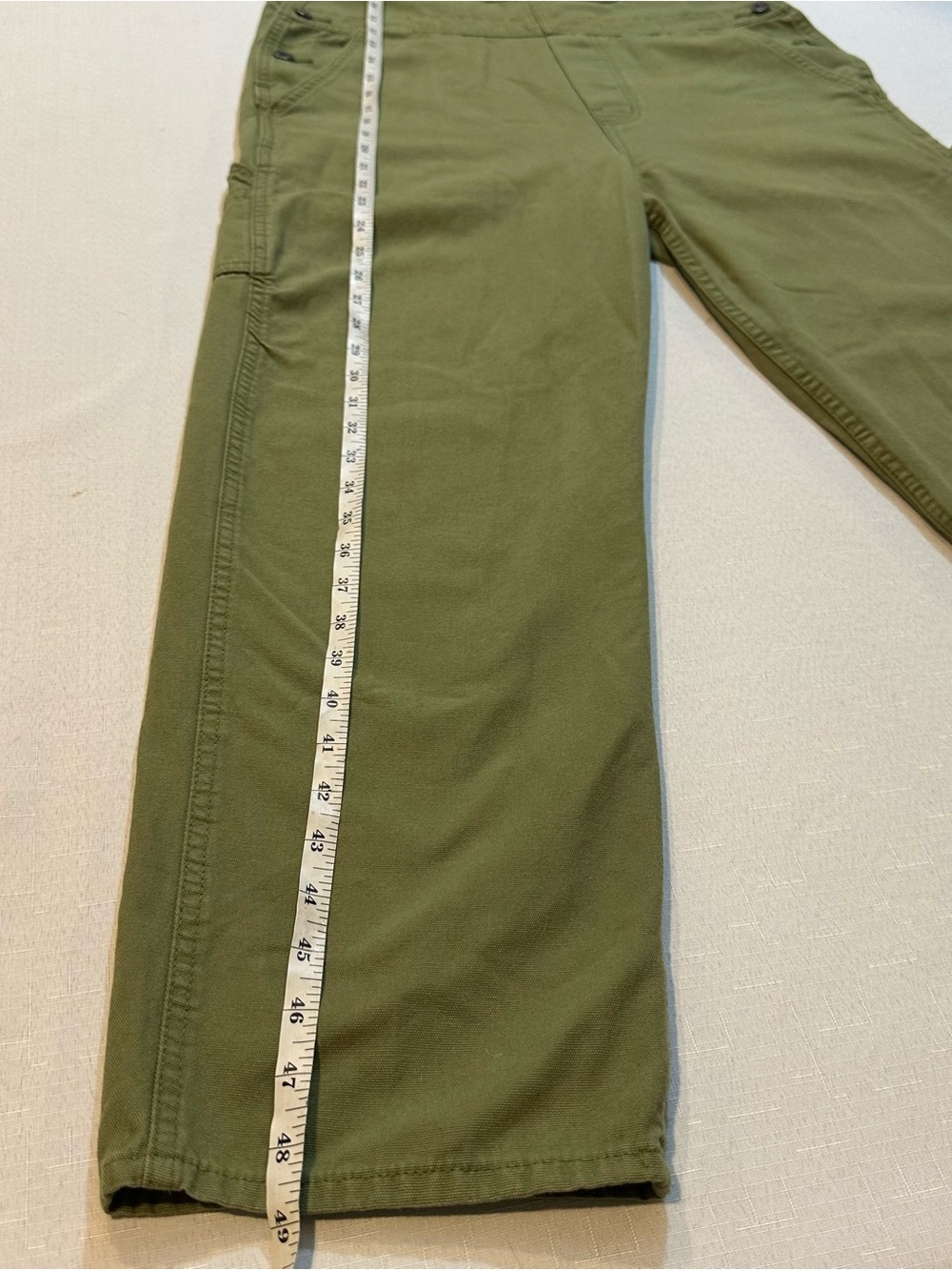 Vans Olive Green Utility Overalls Medium - Picture 5 of 16